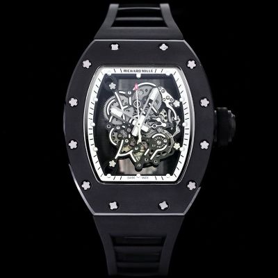 RICHARD MILLE Factory RM055 Black carbon fiber case watch